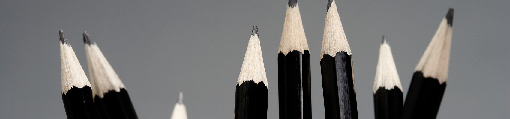 black pencils